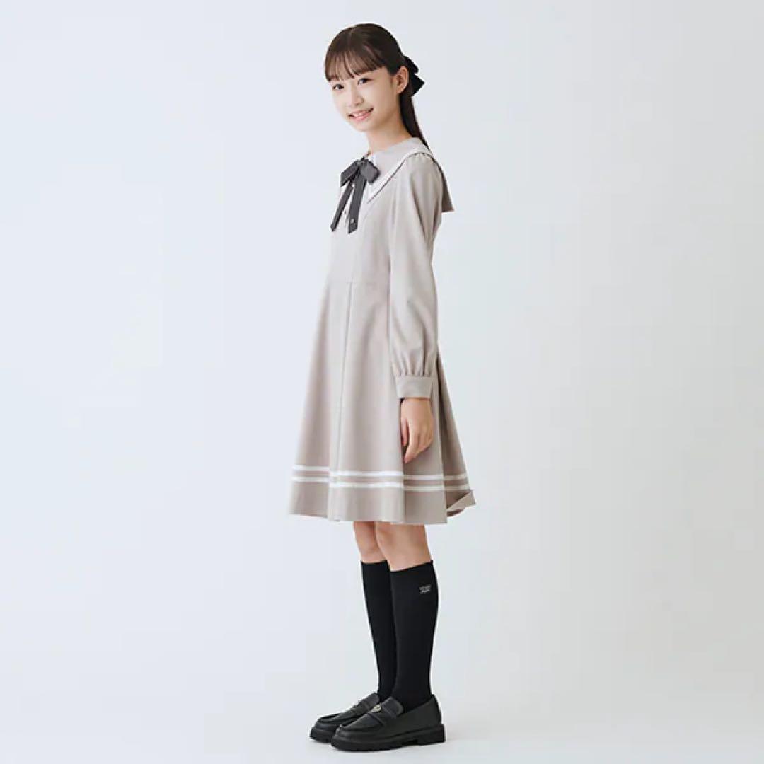 メゾピアノジュニア(mezzo piano junior)セーラーワンピース