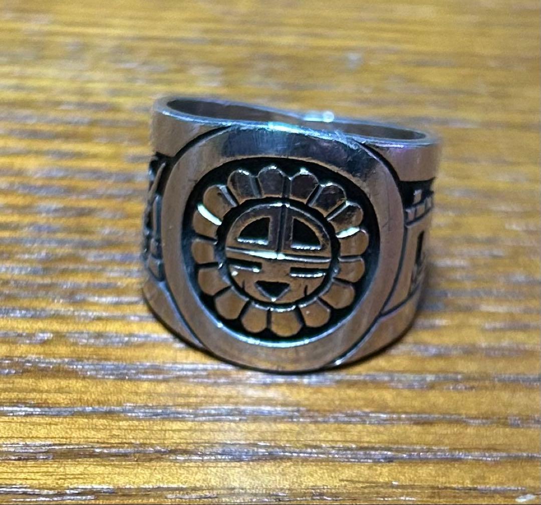 ホピ族　エディソンワッズワース　サンフェイス　インディアンジュエリー