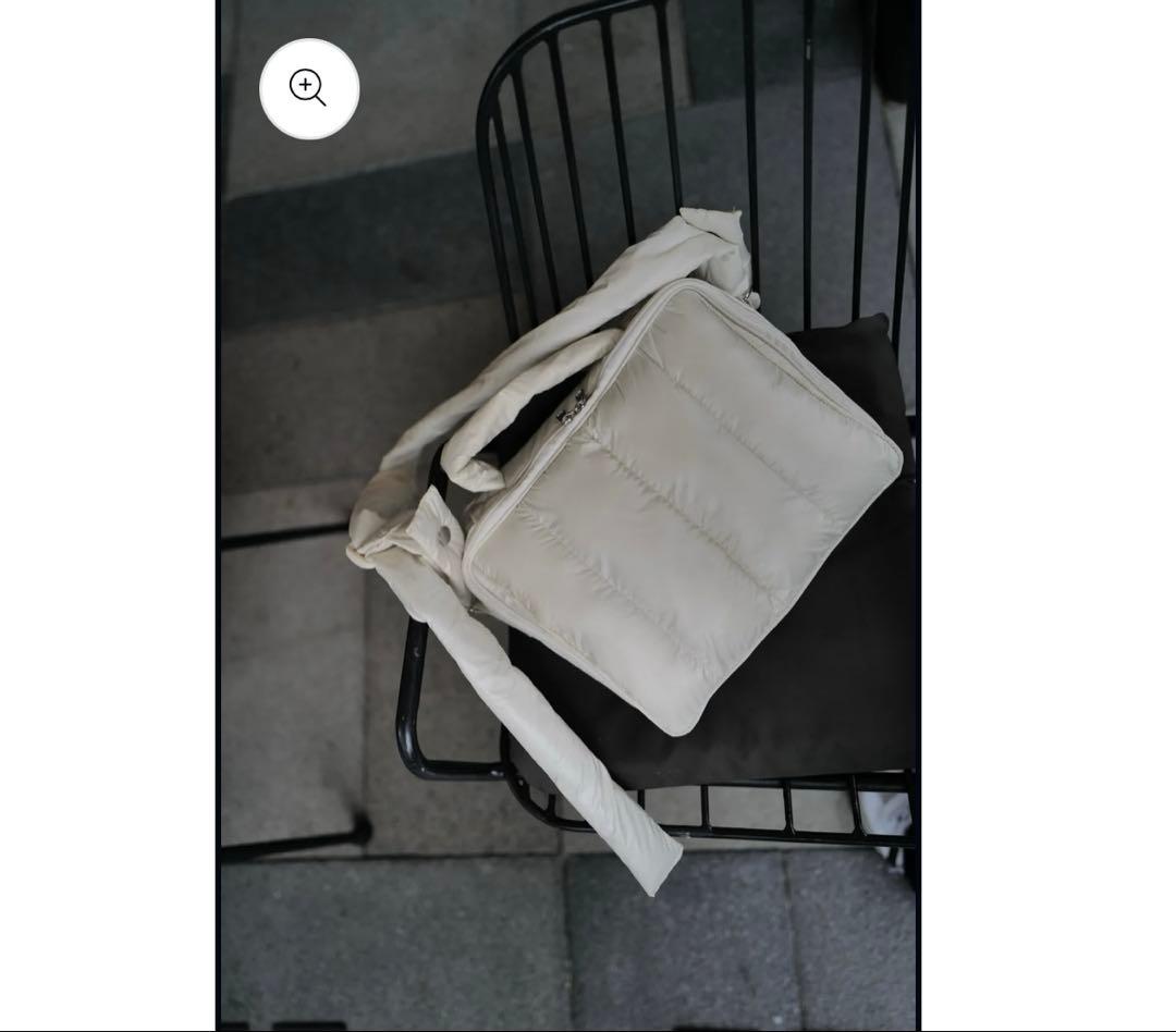 calin キルティングマザーズバッグ