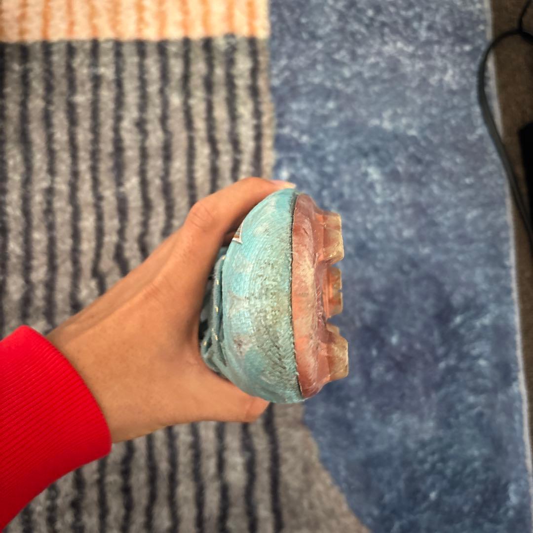 ミズノアルファサッカーシューズ アクアブルー