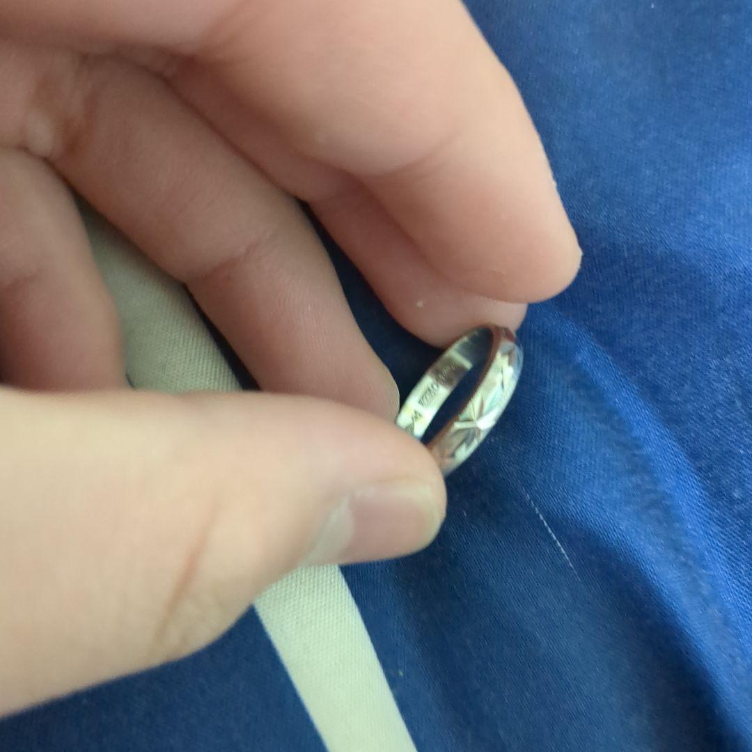 2点セット K18指輪 シルバー指輪