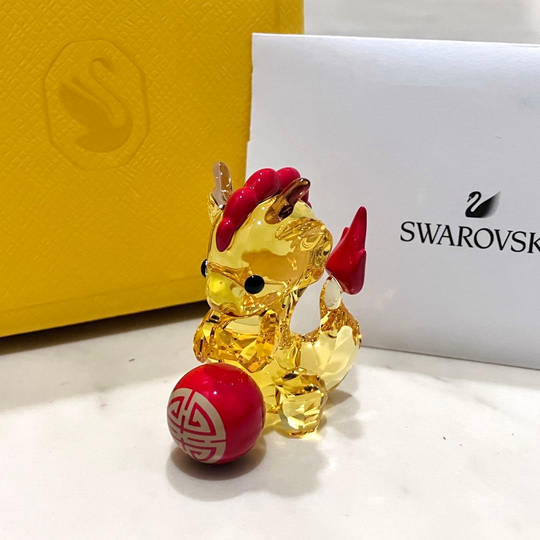 限定品 スワロフスキー アジアンシンボル 十二支 辰年 辰 竜 龍