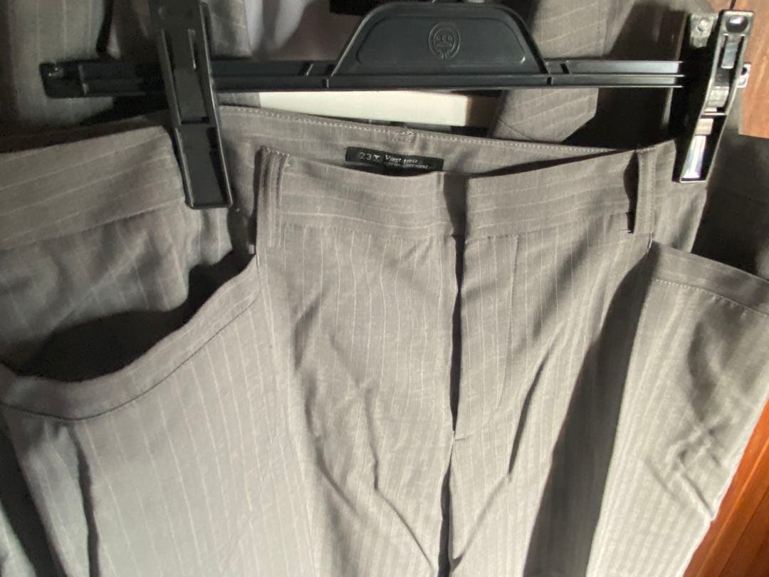 【58%引き】 23区　スーツ　セットアップ　グレー　ジャケット　パンツ　グレー