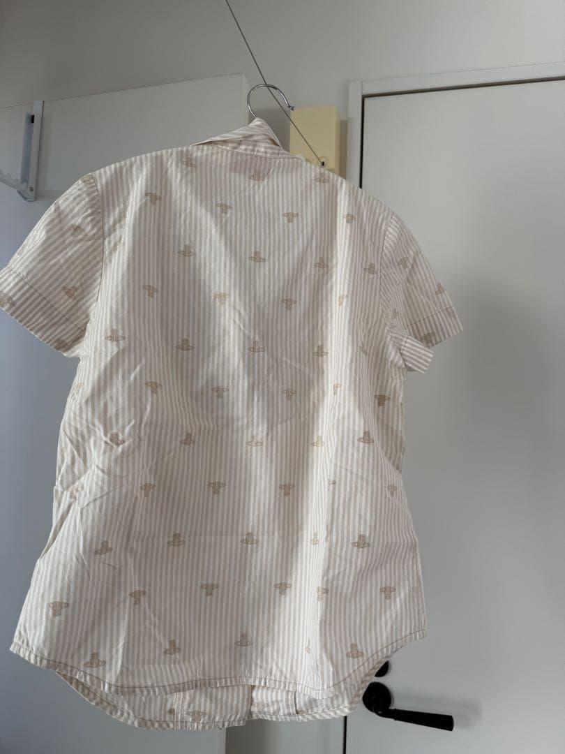 Vivienne Westeood redlabel リボン　ストライプシャツ