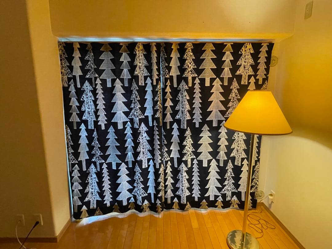 マリメッコ　クーシコッサ　カーテン ファブリック