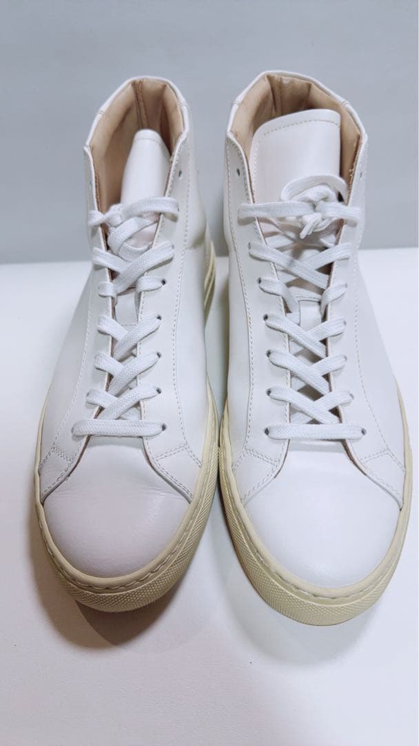 コモンプロジェクト メンズ ハイカット スニーカー 28cm