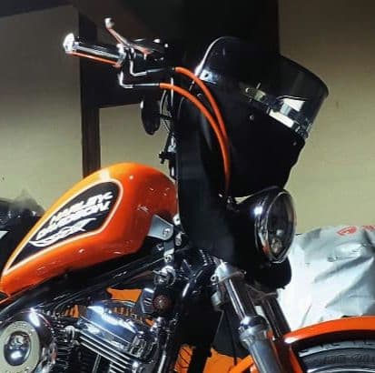 ゼットファーザー　旭風防ミニ　スモーク　＋黒