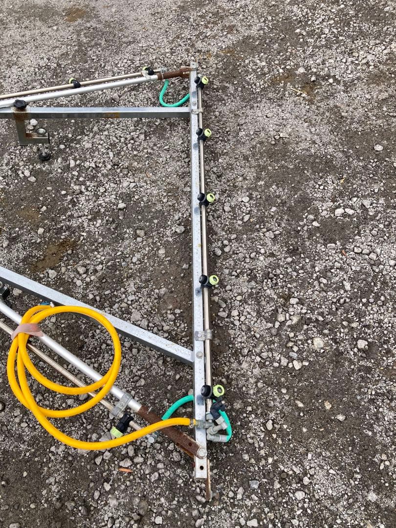 簡易ビーム　１７頭　折りたたみ散布器