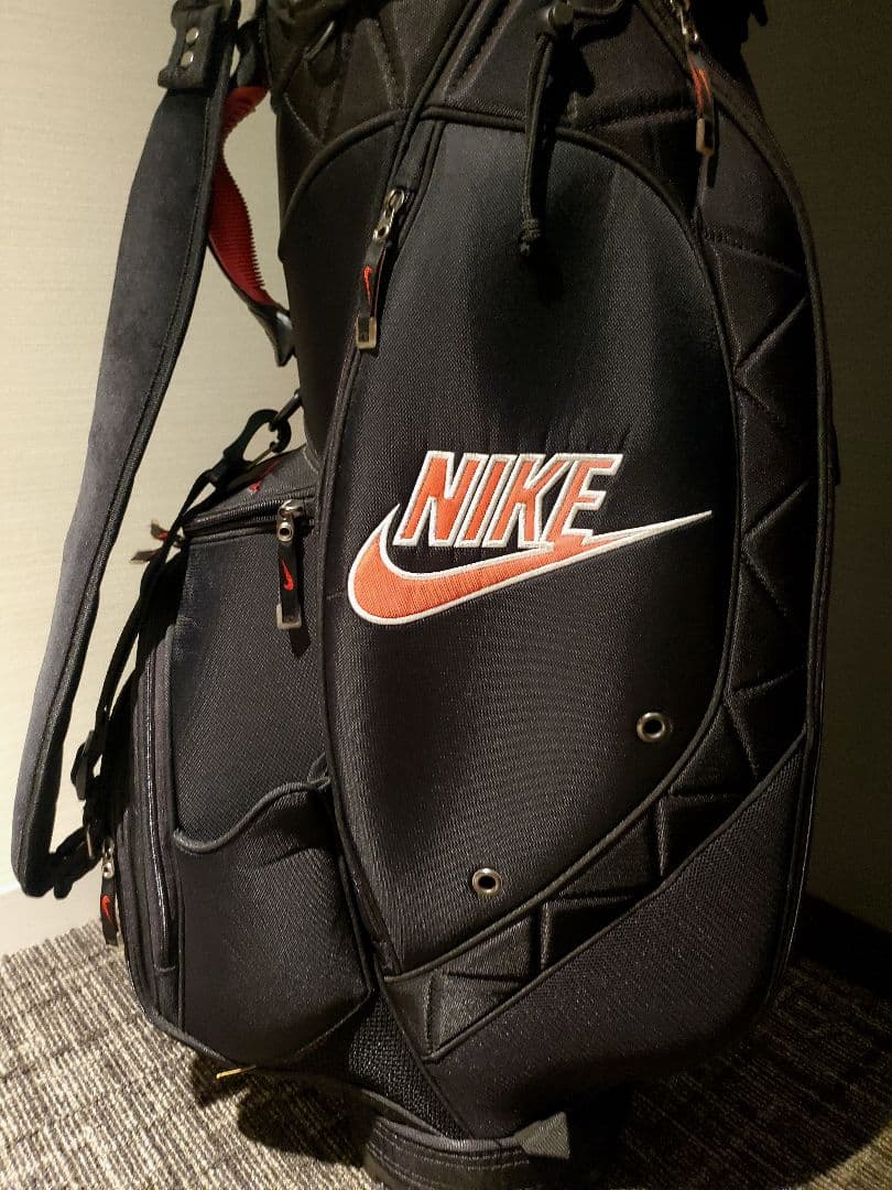NIKE ブラック キャディバッグ