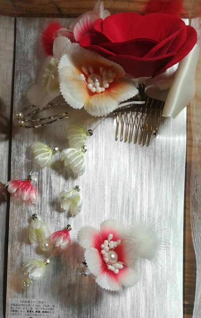 成人式の髪飾り