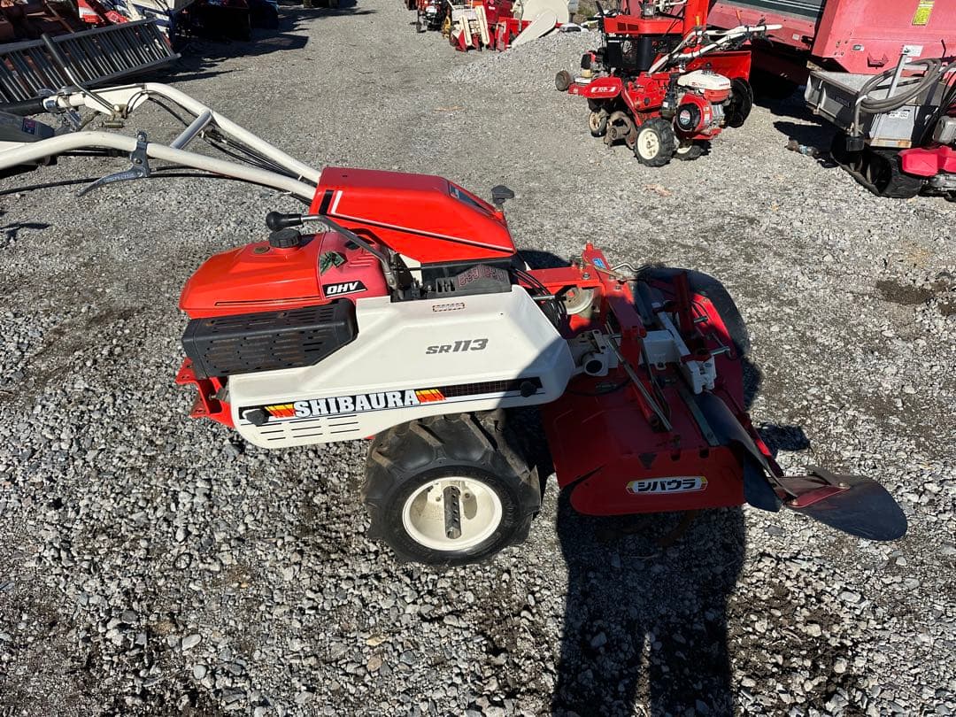管理機 耕運機 シバウラ　ＯＨＶ　１０.５馬力　ＳＲ１１３　 家庭菜園 ガソリン
