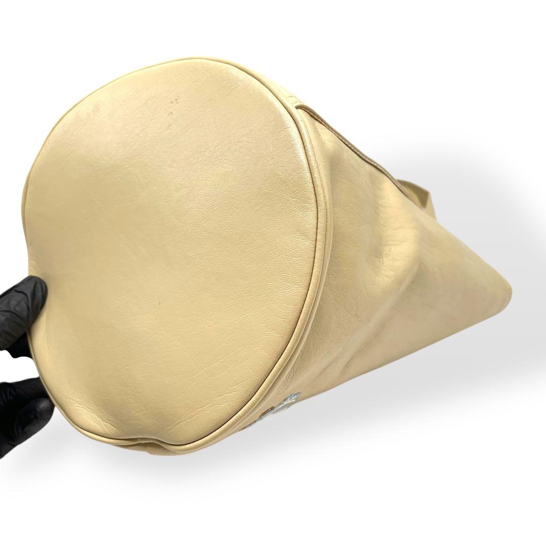 極美品　レア　familiar　ファミリア　トートバッグ　神戸元町限定　ベージュ