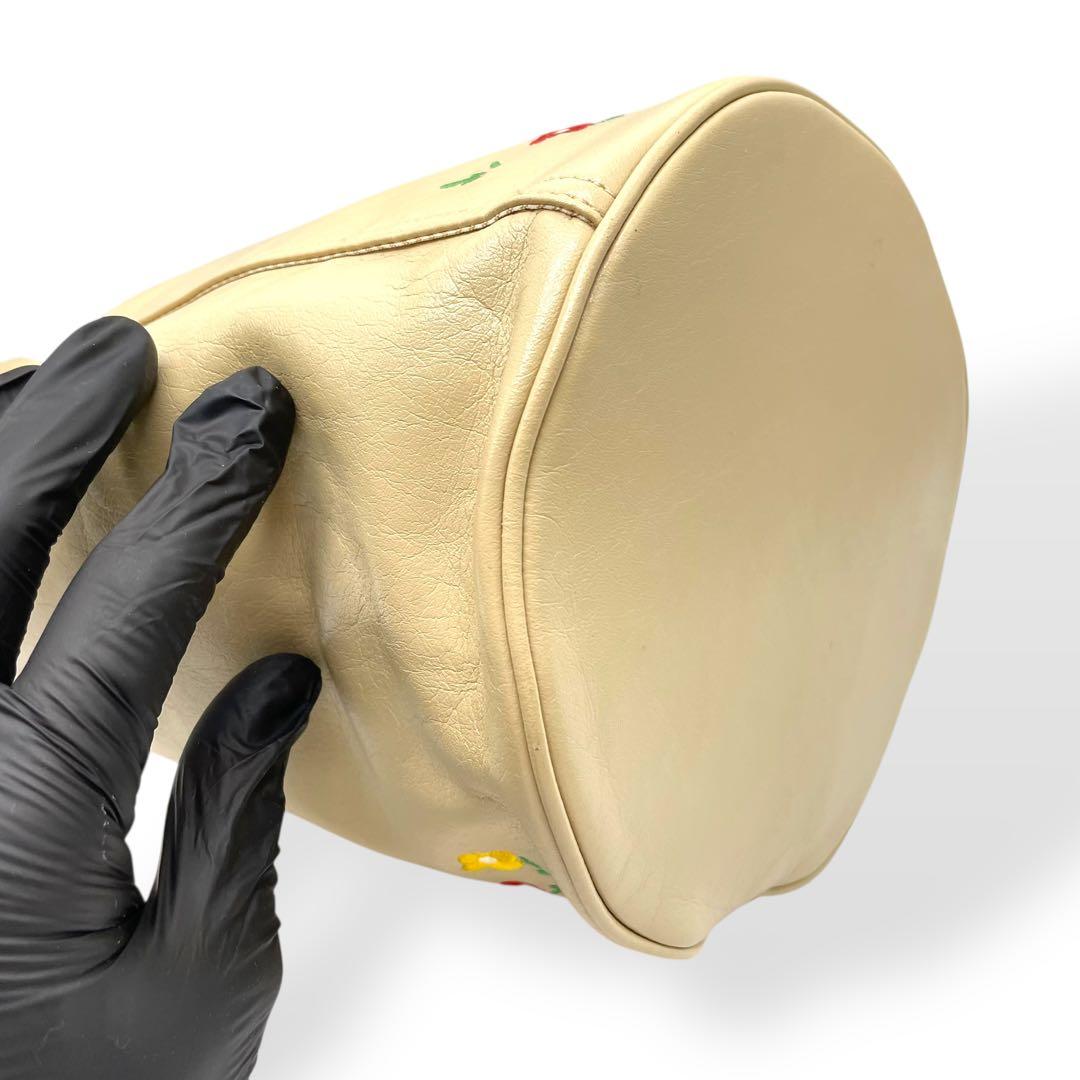 極美品　レア　familiar　ファミリア　トートバッグ　神戸元町限定　ベージュ