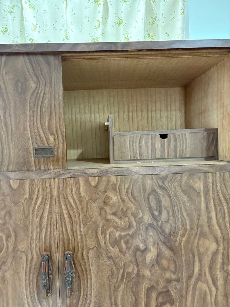 昭和レトロ　着物タンス　ウッドブラウン　埼玉県引取り限定