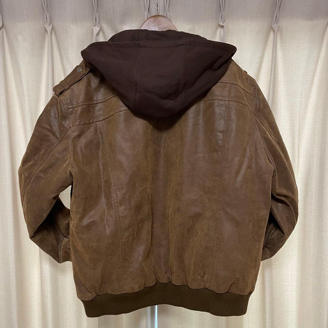 FLAVOR フレーバー　本革　レザー　ジャケット　キルティング