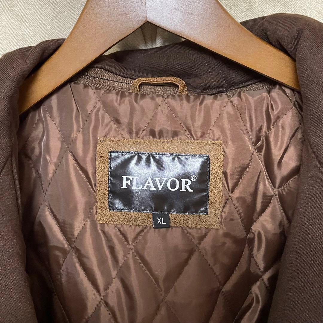 FLAVOR フレーバー　本革　レザー　ジャケット　キルティング