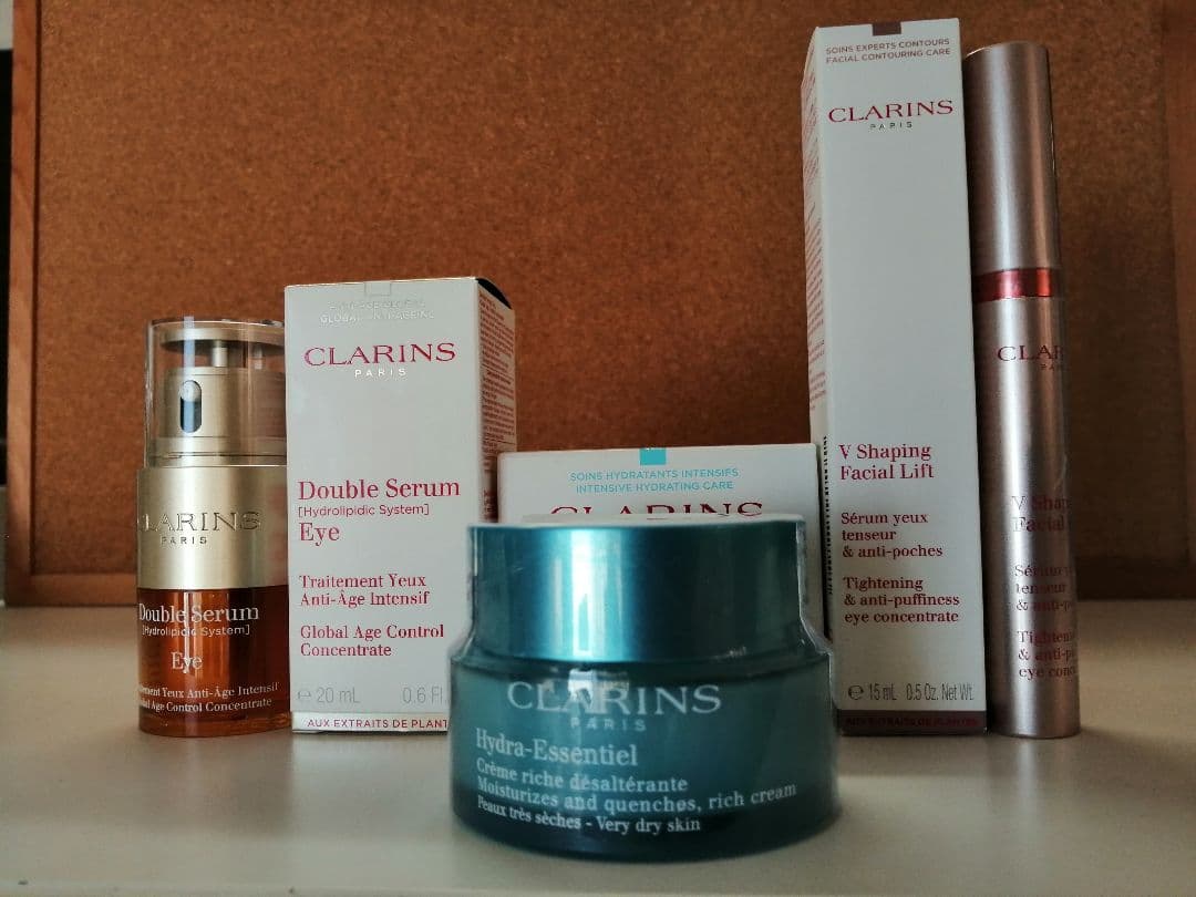 CLARINS 　ダブルセーラムアイ他 ３点セット