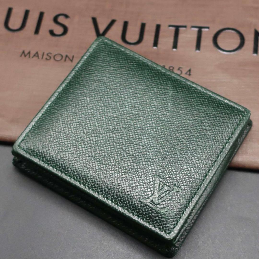 Louis Vuitton ケース小銭入れ ポルトモネボワット タイガ 緑