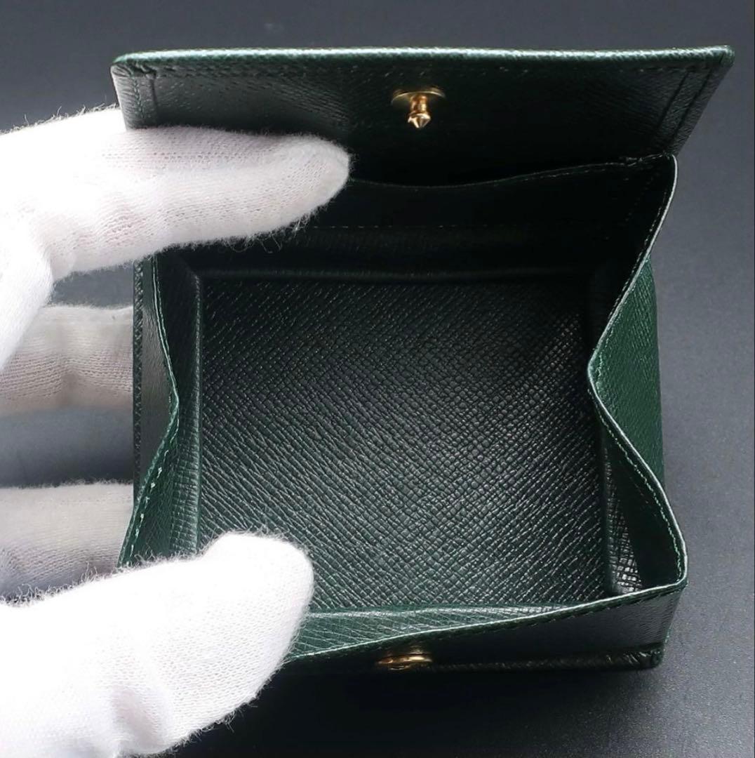 Louis Vuitton ケース小銭入れ ポルトモネボワット タイガ 緑