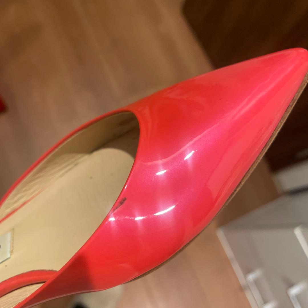 ジミーチュウ☆*:.。. ☻エナメルピンク36.5