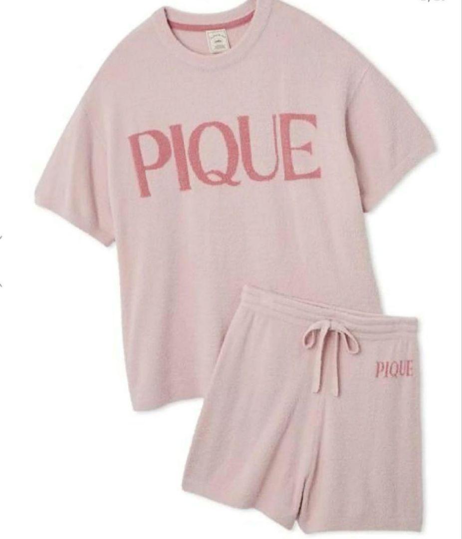 【新品】ジェラートピケ スムーズィーロゴジャガードプルオーバー&ショートパンツ