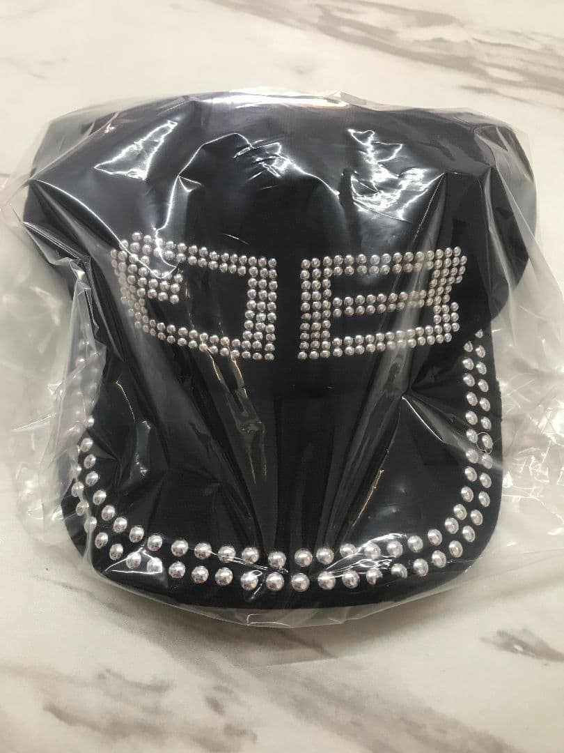 未使用 BEEDEN BD STUDS DAMAGE CAP BLACK #01