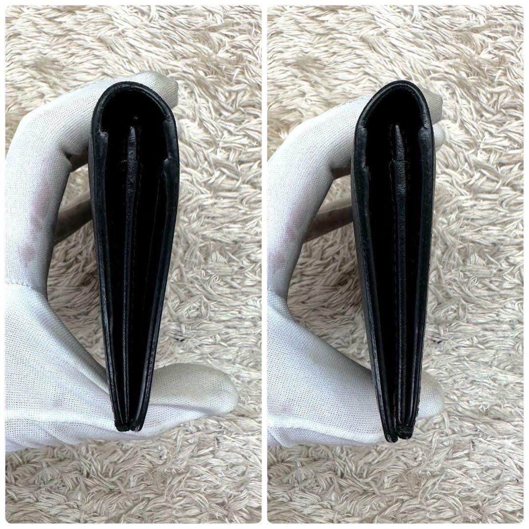 【極美品】プラダ 長財布 二つ折り財布 ブラック ジャガード サフィアーノ