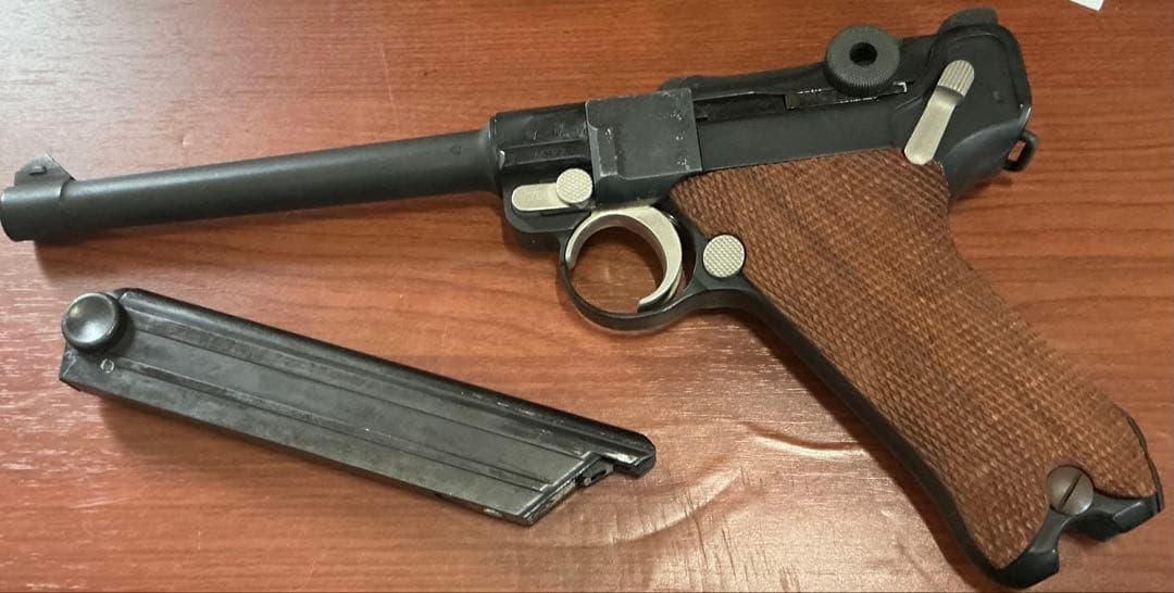 タナカ製 ルガー P08 LUGER 8インチ ガスガン