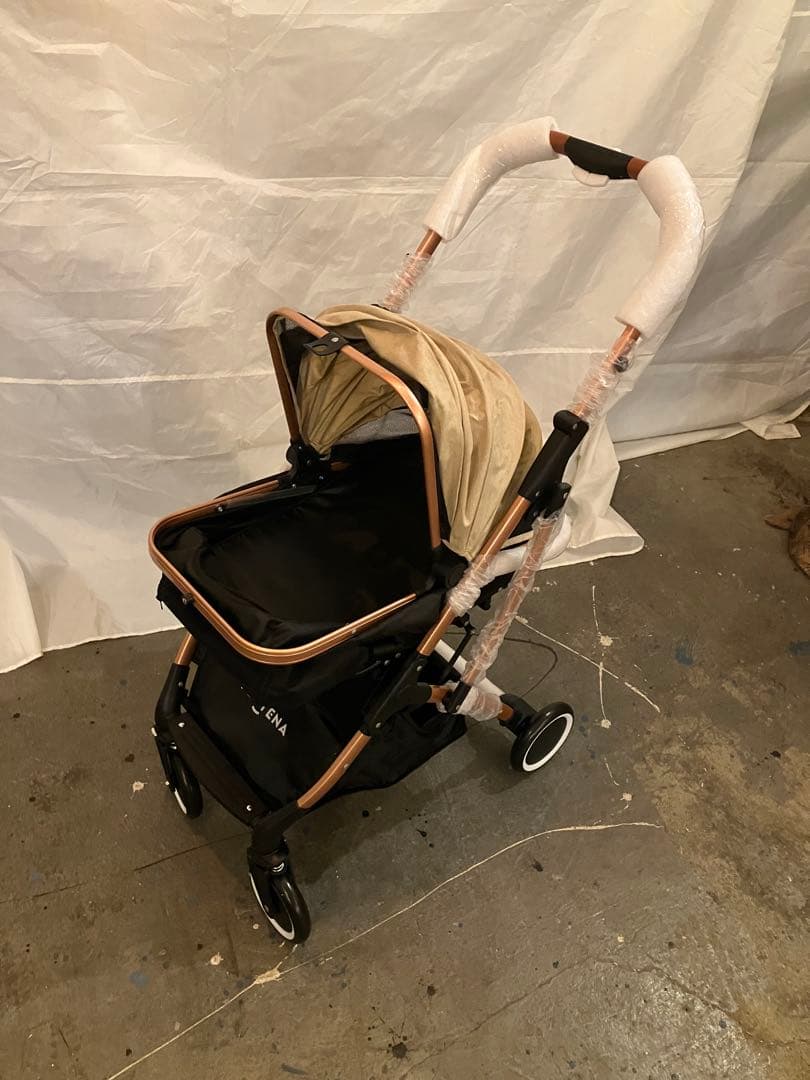 ペットカート PETTENA KNIGHT ブラック