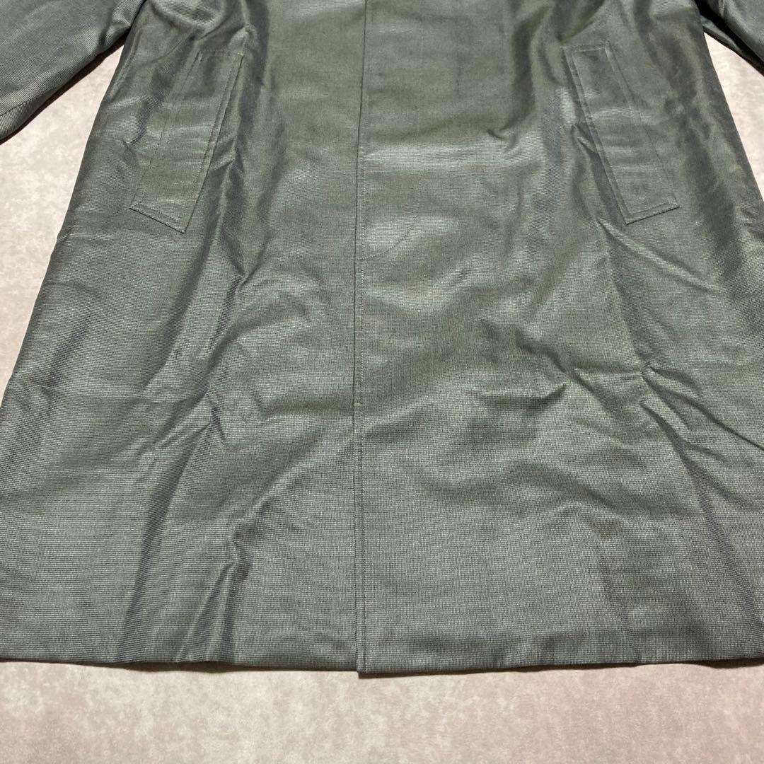 希少　バーバリーズ　ステンカラーコート　プレステージコレクション　シルク100%