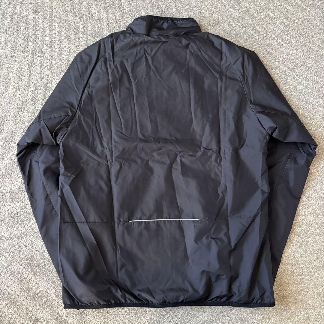 廃盤品！新品ASICS ウインドブレーカー 上下セット 黒 ジャージ Lサイズ