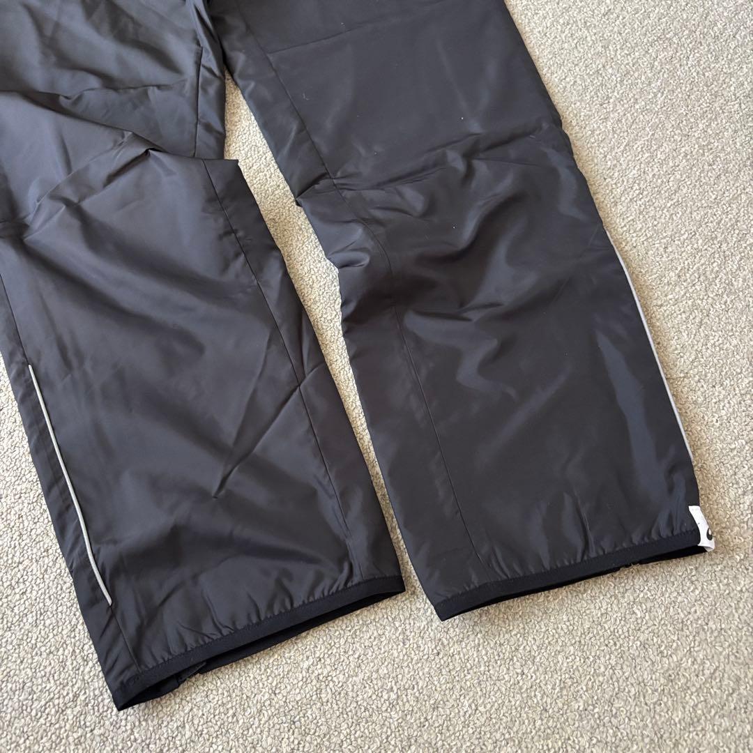 廃盤品！新品ASICS ウインドブレーカー 上下セット 黒 ジャージ Lサイズ