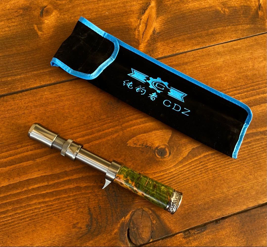 トラウトグリップ　インロッドフェルール　渓流　ベイトロッド　スタビライズドウッド