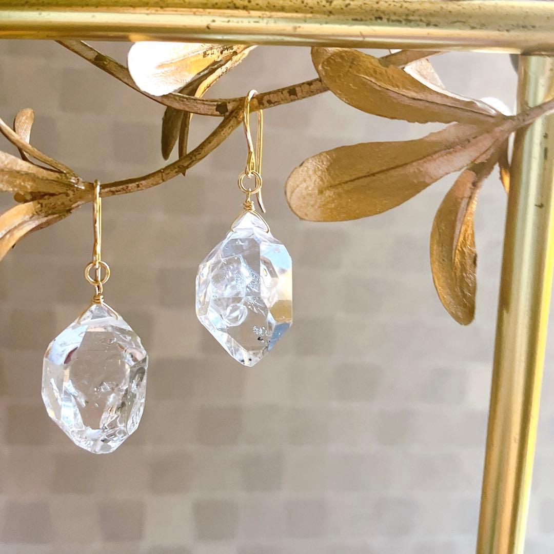 mari◆希少✧大粒ニューヨークハーキマーダイヤモンド水晶✧14kgf