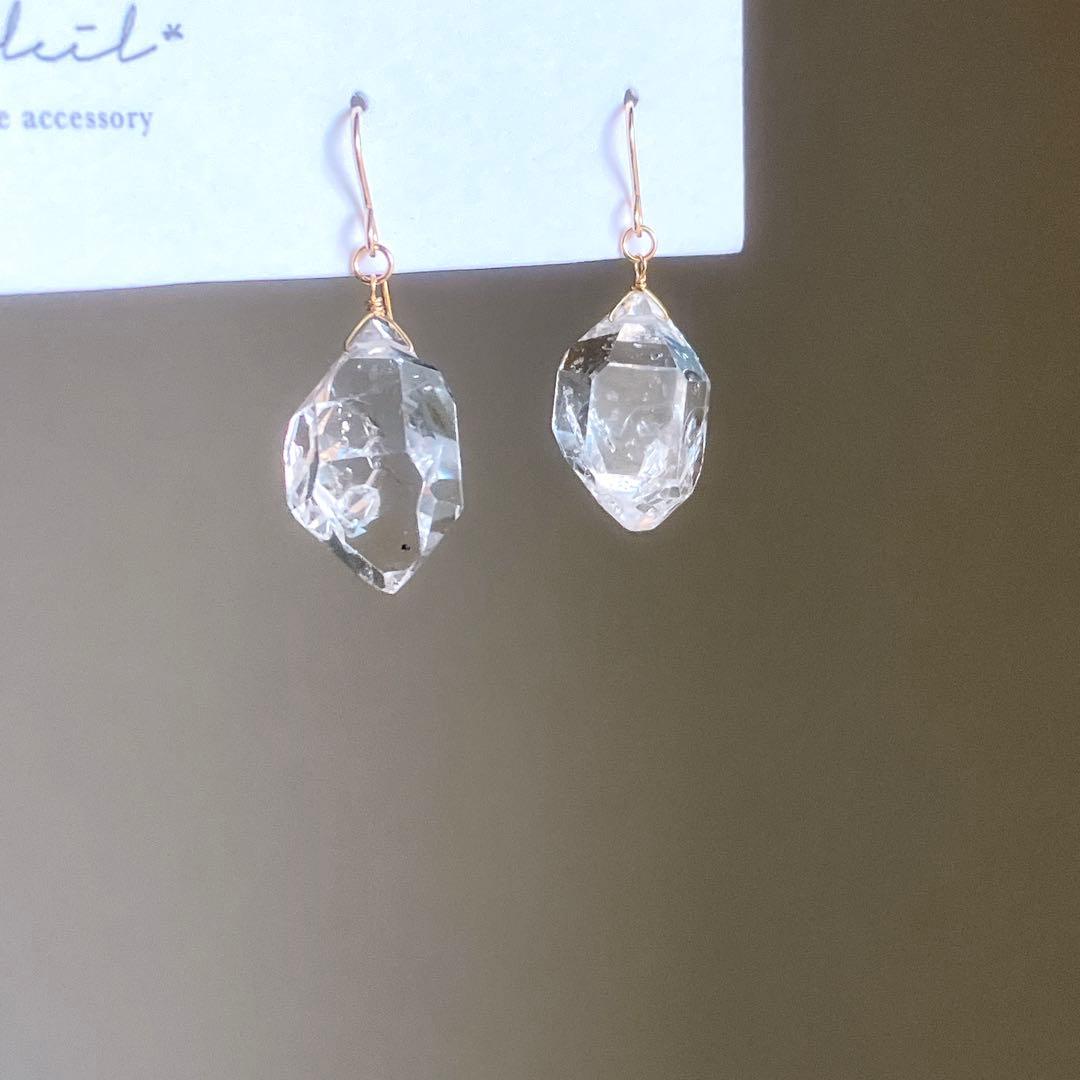 mari◆希少✧大粒ニューヨークハーキマーダイヤモンド水晶✧14kgf