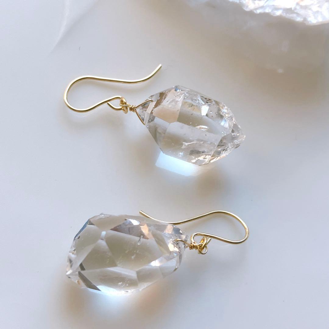 mari◆希少✧大粒ニューヨークハーキマーダイヤモンド水晶✧14kgf