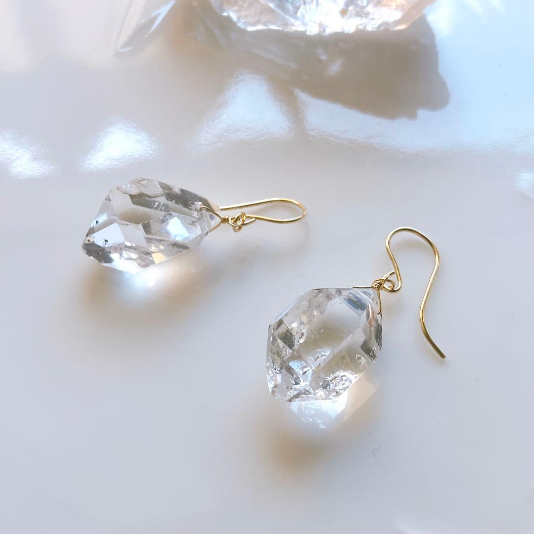 mari◆希少✧大粒ニューヨークハーキマーダイヤモンド水晶✧14kgf