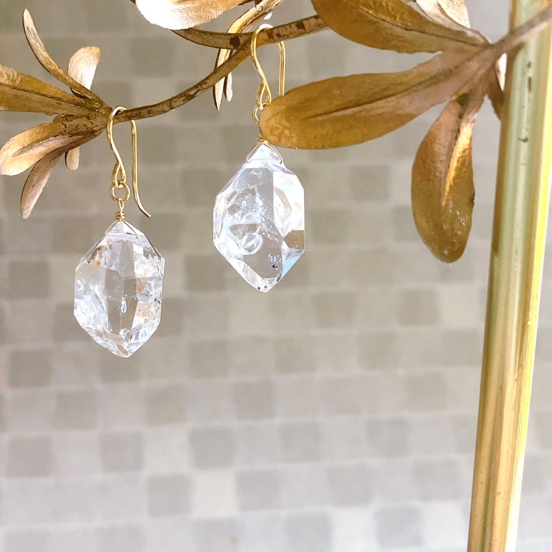 mari◆希少✧大粒ニューヨークハーキマーダイヤモンド水晶✧14kgf