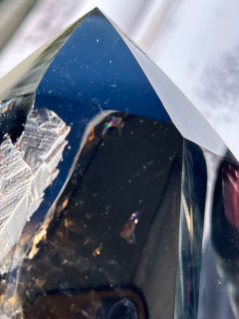 ⭐️モリオンポイント♡BIGサイズ　木の専用台座セット　魔除け　邪鬼　浄化　⭐️