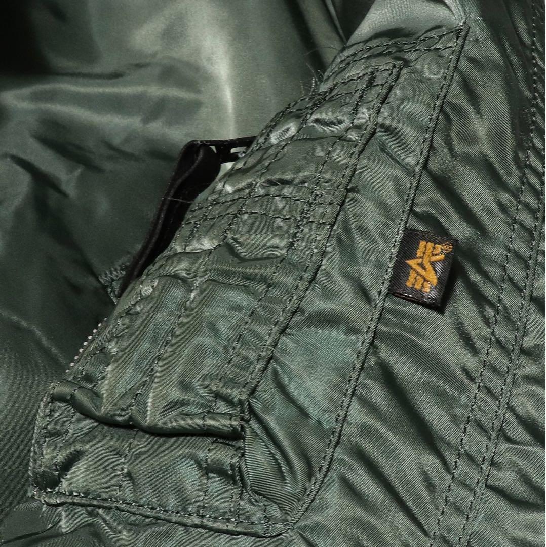 90s★USA製★ALPHA★N-2B フライトジャケット★M★短丈★Y2K