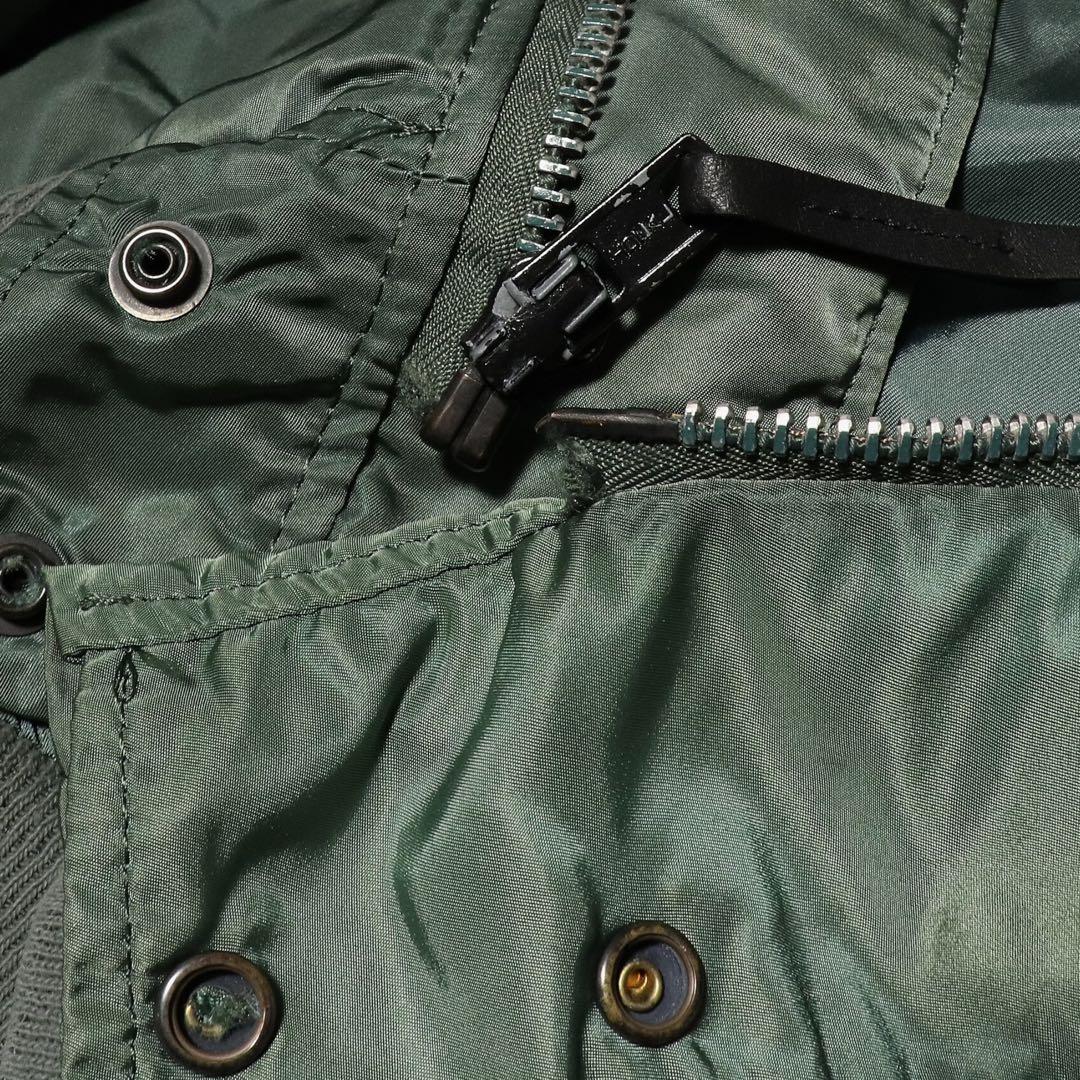 90s★USA製★ALPHA★N-2B フライトジャケット★M★短丈★Y2K