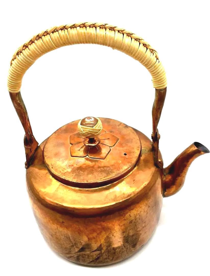 【有次　銅製　やかん】