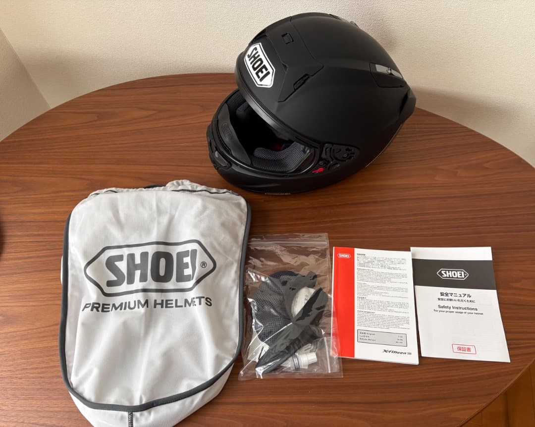 SHOEI x-fifteen x15 マットブラック Mサイズ　最終値下