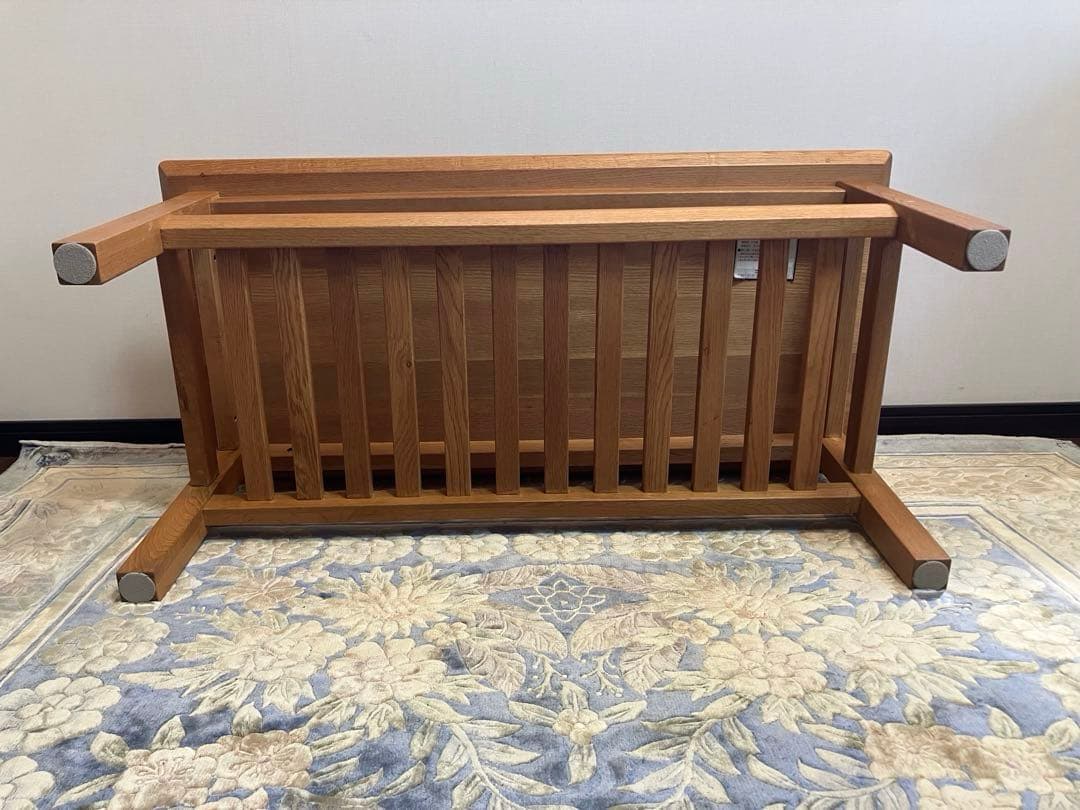 ☆美品☆北欧風☆センターテーブル（中棚付き）（関家具）