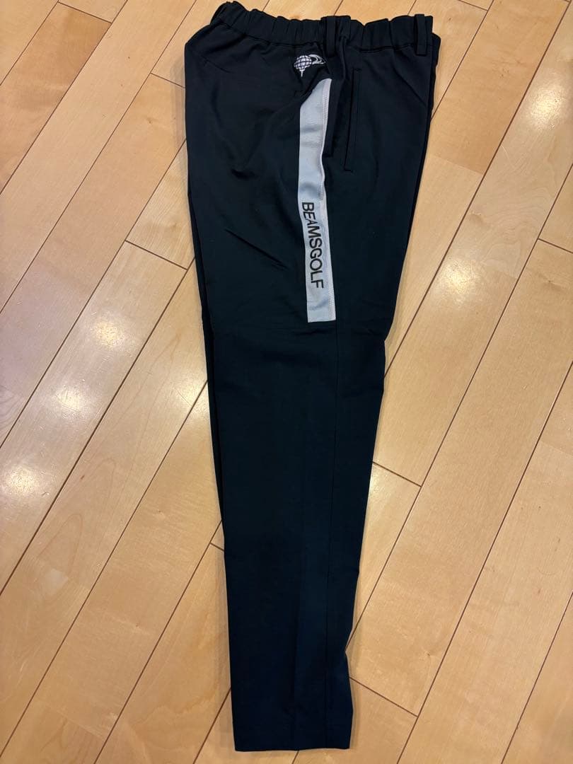 BEAMS GOLF 黒パンツ ウエストゴム