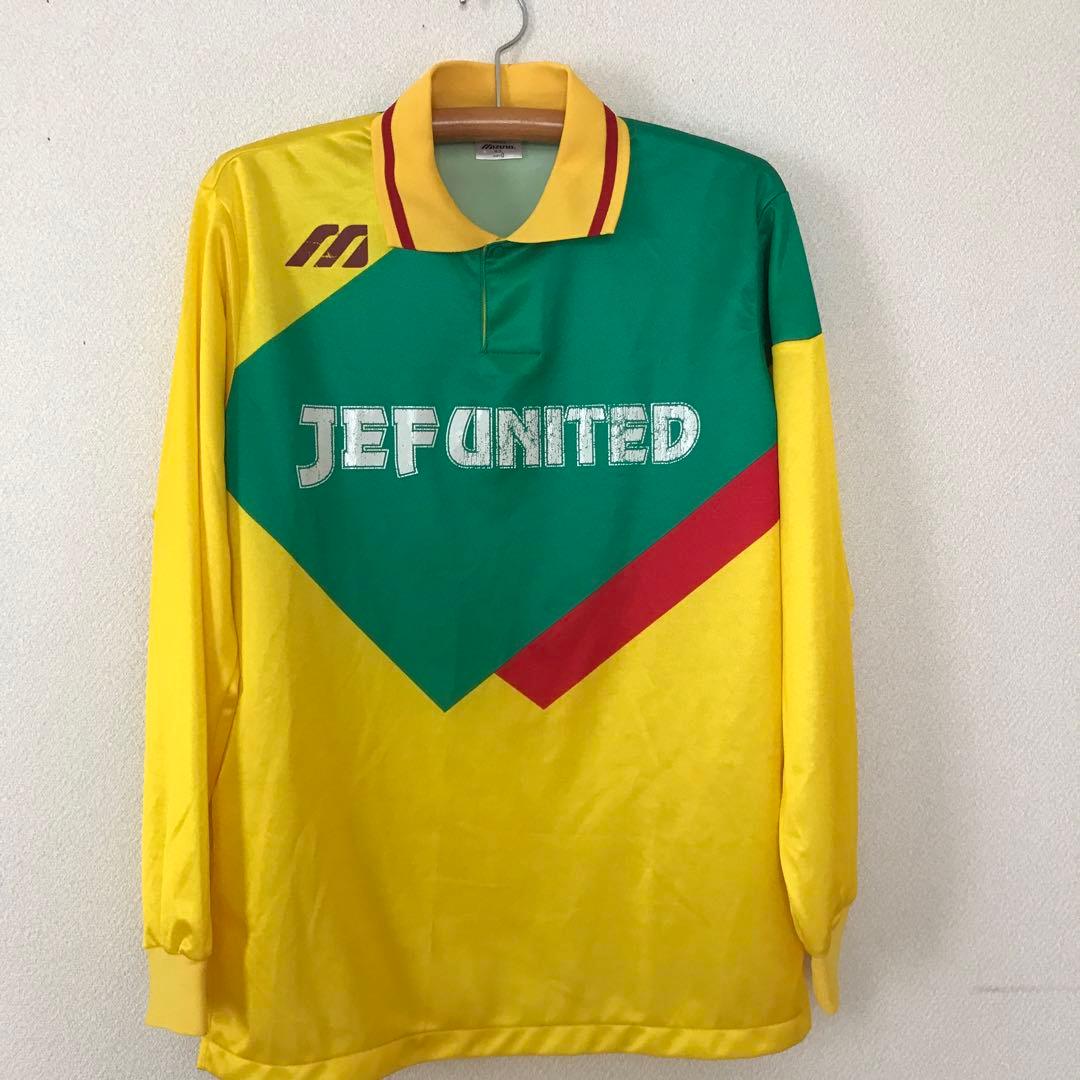 ジェフユナイテッド　Mizuno サッカー　98-6 初期O レア　ユニフォーム