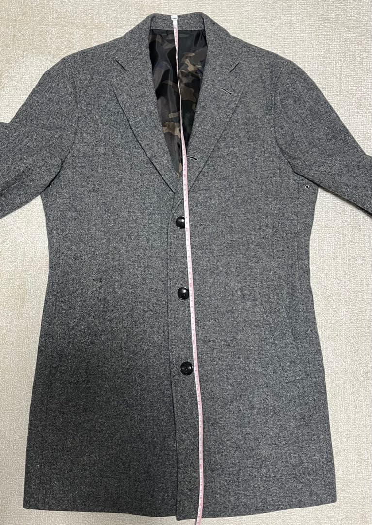 SOPHNET. コート 迷彩裏地 ウール
