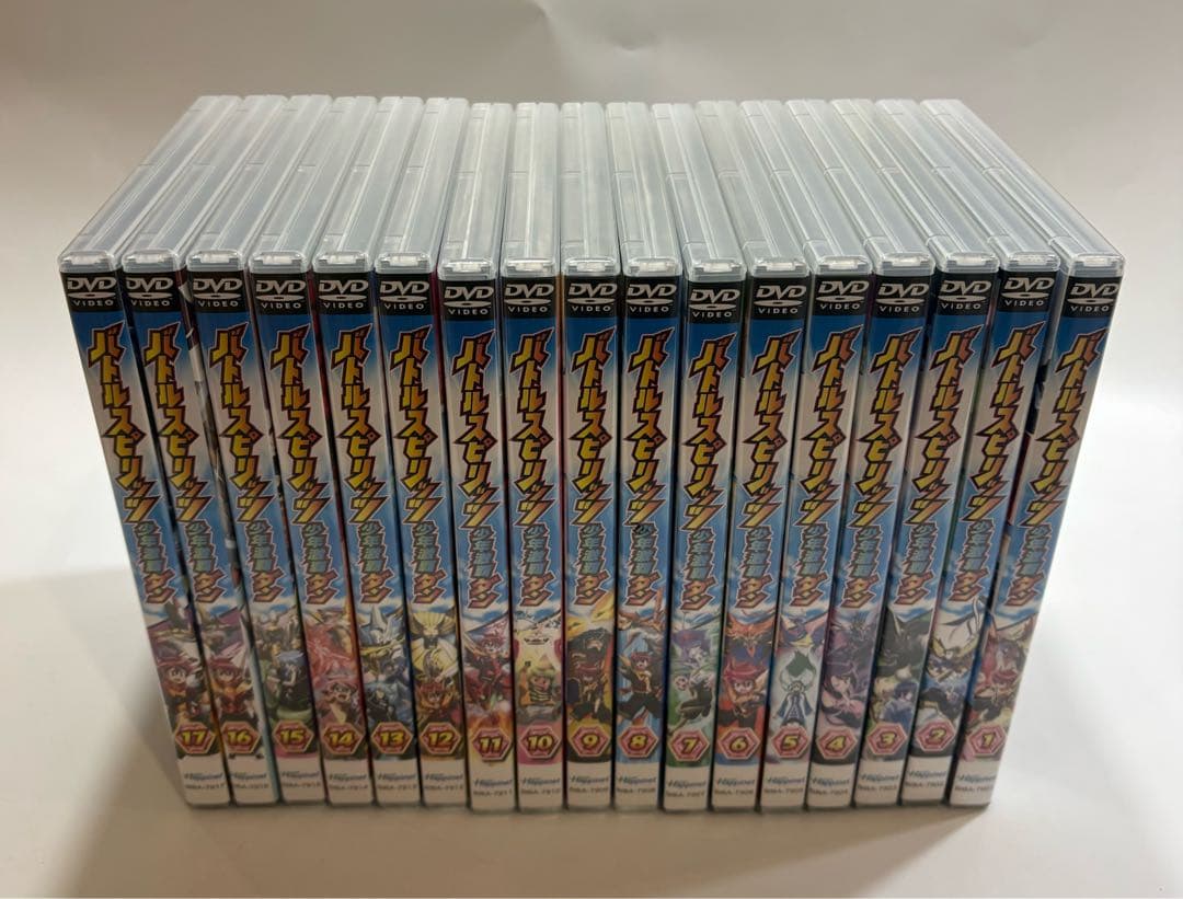 バトルスピリッツ 少年激覇ダン DVD 全17巻セット