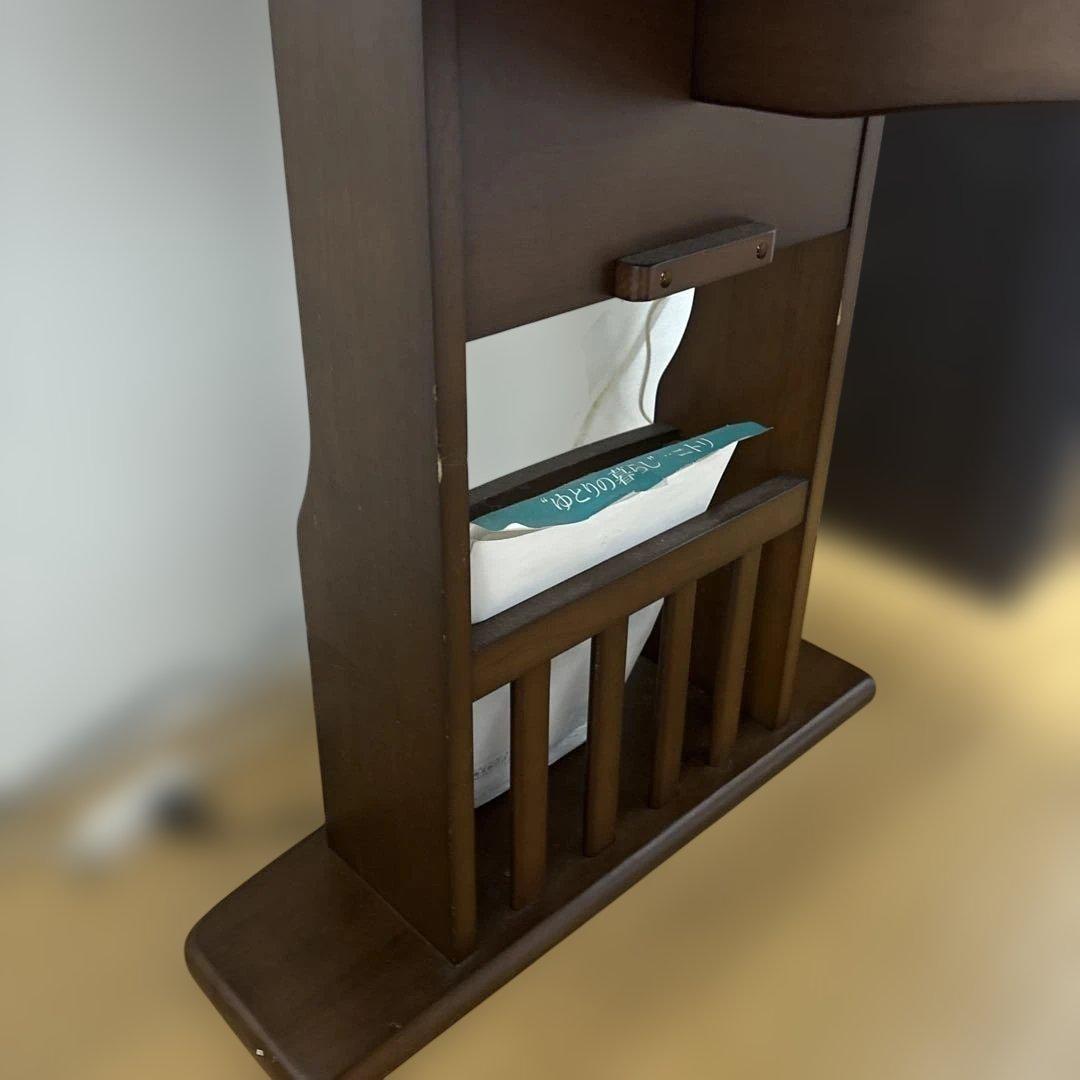 ダークブラウン 木製 ダイニングテーブル　セット