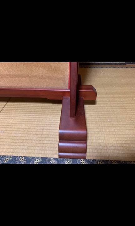 刺繍の絵/衝立 旅館 和風インテリア 家具 古民家